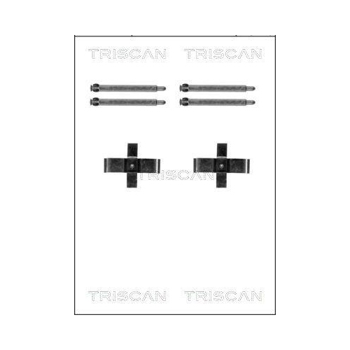 TRISCAN Zubeh&ouml;rsatz, Scheibenbremsbelag
