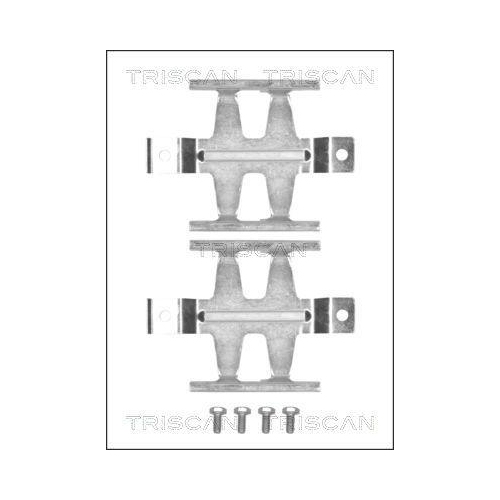 TRISCAN Zubeh&ouml;rsatz, Scheibenbremsbelag