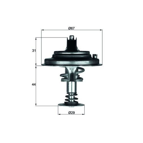 MAHLE Thermostat, Kühlmittel BEHR