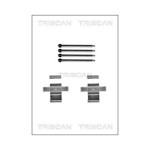 TRISCAN Zubeh&ouml;rsatz, Scheibenbremsbelag