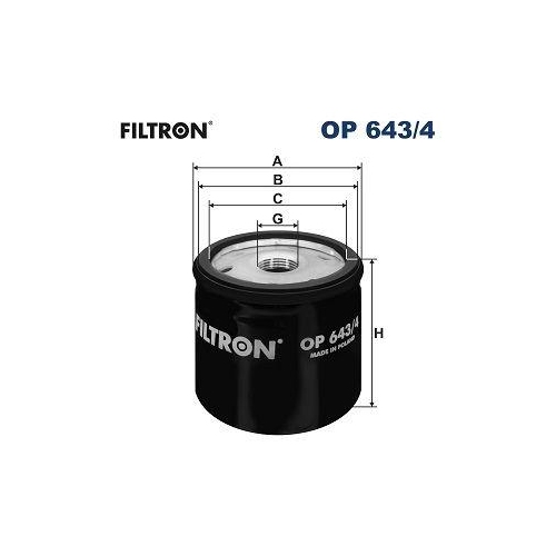 FILTRON Ölfilter