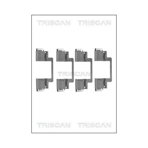 TRISCAN Zubeh&ouml;rsatz, Scheibenbremsbelag
