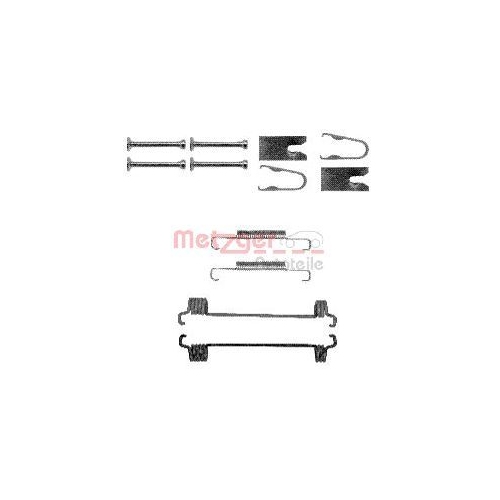 METZGER Zubehörsatz, Feststellbremsbacken GREENPARTS