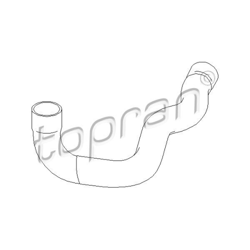 TOPRAN Ladeluftschlauch