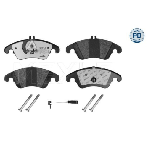 MEYLE Bremsbelagsatz, Scheibenbremse MEYLE-PD: Advanced performance and design.