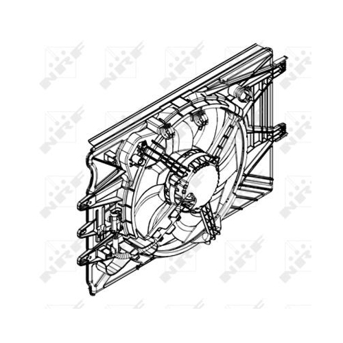 NRF Lüfter, Motorkühlung