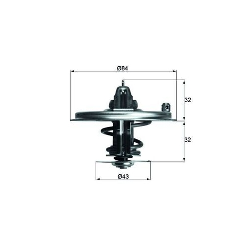 MAHLE Thermostat, Kühlmittel BEHR