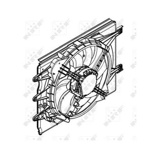 NRF Lüfter, Motorkühlung