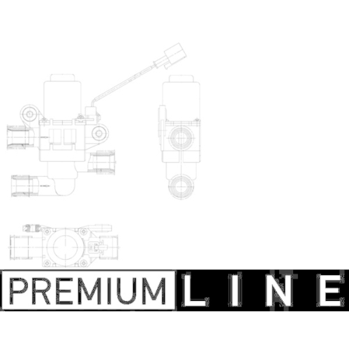 MAHLE Magnetventil, Klimaanlage BEHR *** PREMIUM LINE ***