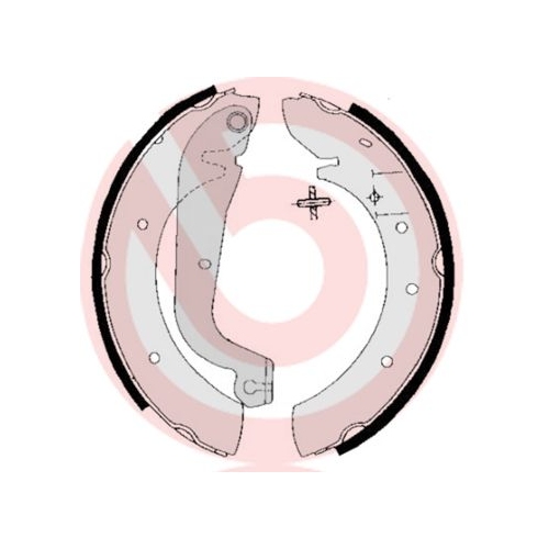 BREMBO Bremsbackensatz ESSENTIAL LINE