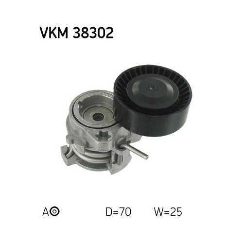 SKF Riemenspanner, Keilrippenriemen