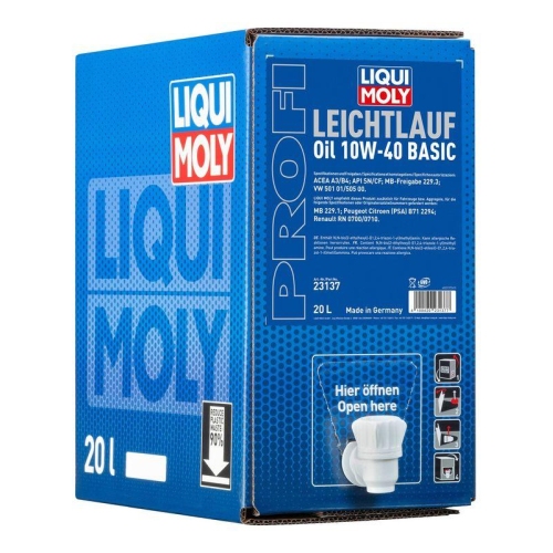 LIQUI MOLY Motoröl Profi Leichtlauf 10W-40 Basic