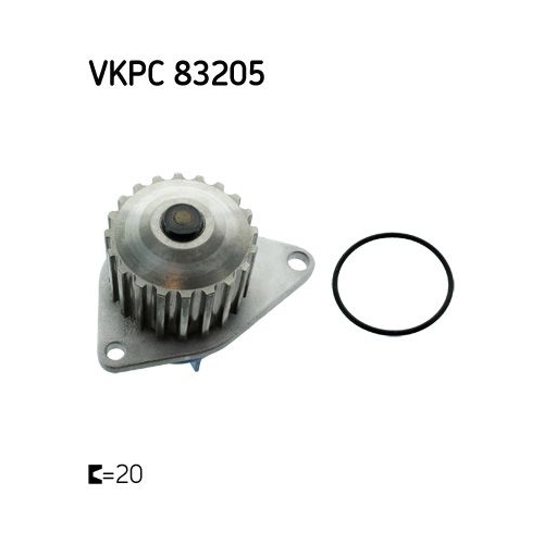 SKF Wasserpumpe, Motorkühlung