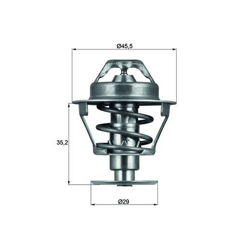 MAHLE Thermostat, Kühlmittel BEHR