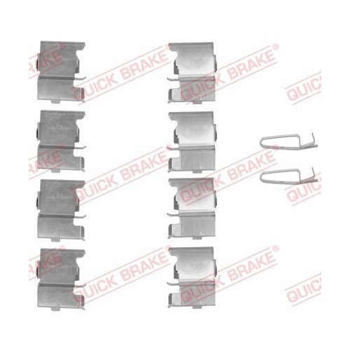 QUICK BRAKE Zubeh&ouml;rsatz, Scheibenbremsbelag