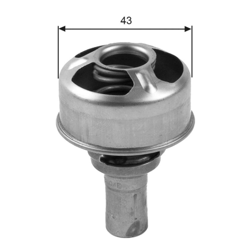 GATES Thermostat, Kühlmittel