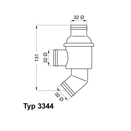 BorgWarner (Wahler) Thermostat, Kühlmittel