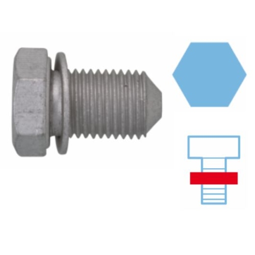 CORTECO Verschlussschraube, Ölwanne