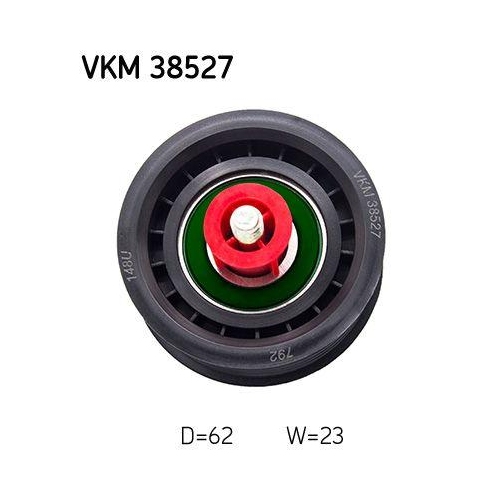 SKF Umlenk-/F&uuml;hrungsrolle, Keilrippenriemen