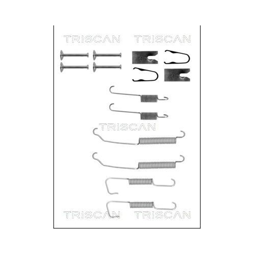 TRISCAN Zubehörsatz, Bremsbacken