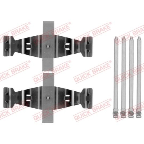 QUICK BRAKE Zubehörsatz, Scheibenbremsbelag