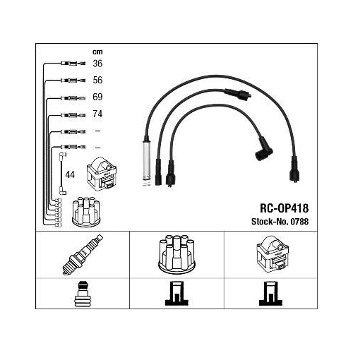 NGK Zündleitungssatz