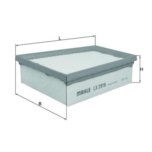 MAHLE Luftfilter