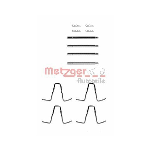 METZGER Zubehörsatz, Scheibenbremsbelag