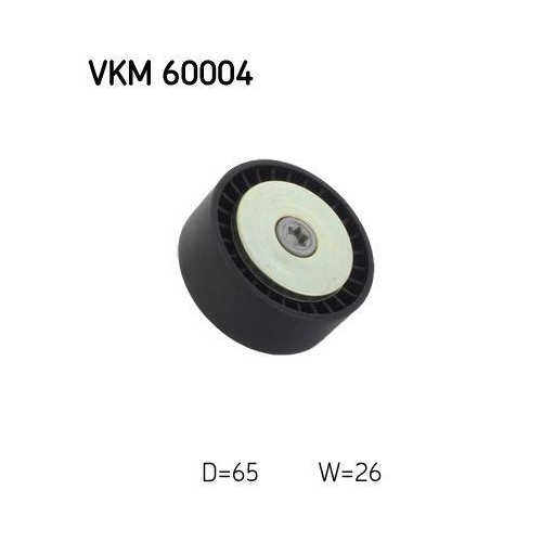 SKF Umlenk-/F&uuml;hrungsrolle, Keilrippenriemen