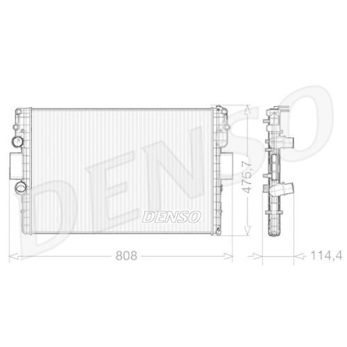 DENSO Kühler, Motorkühlung