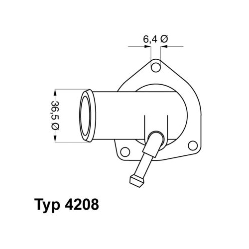 BorgWarner (Wahler) Thermostat, Kühlmittel