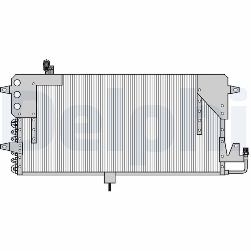 DELPHI Kondensator, Klimaanlage