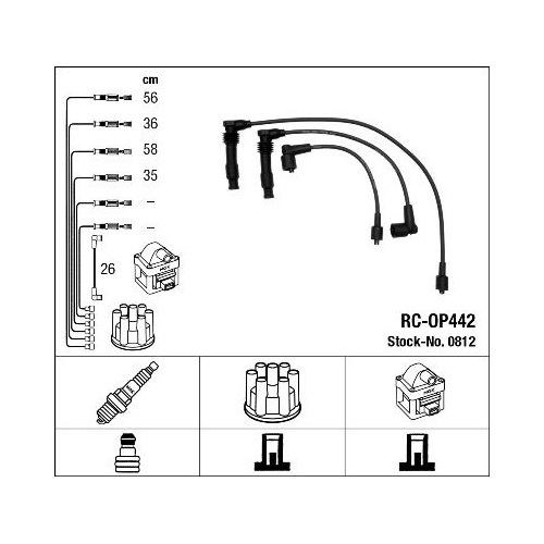 NGK Zündleitungssatz