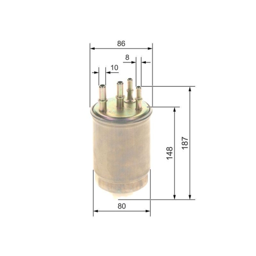 BOSCH Kraftstofffilter
