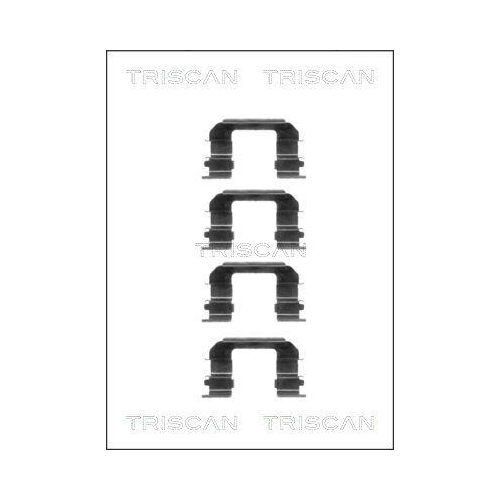 TRISCAN Zubeh&ouml;rsatz, Scheibenbremsbelag