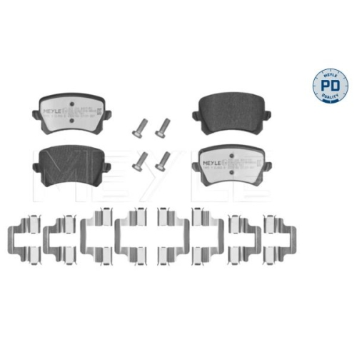 MEYLE Bremsbelagsatz, Scheibenbremse MEYLE-PD: Advanced performance and design.