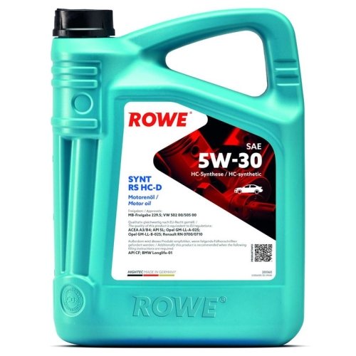 ROWE Motoröl HIGHTEC SYNT RS HC-D SAE 5W-30 (20060)