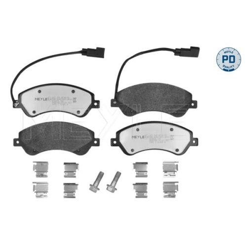 MEYLE Bremsbelagsatz, Scheibenbremse MEYLE-PD: Advanced performance and design.