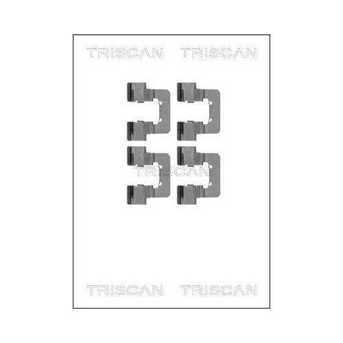 TRISCAN Zubeh&ouml;rsatz, Scheibenbremsbelag