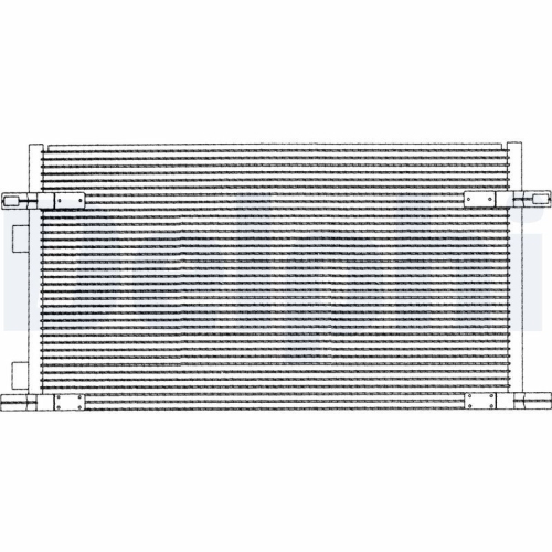 DELPHI Kondensator, Klimaanlage