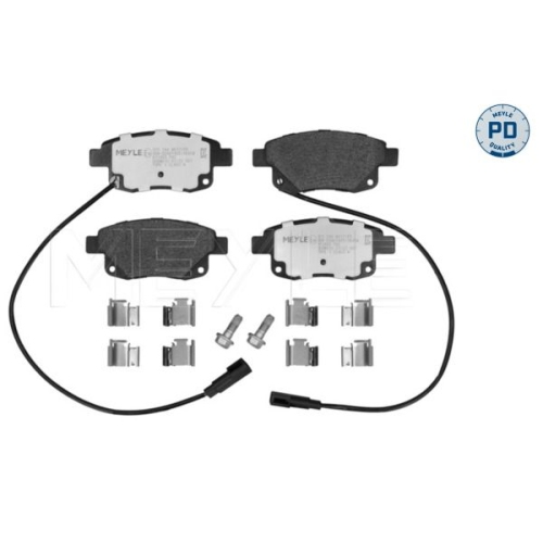 MEYLE Bremsbelagsatz, Scheibenbremse MEYLE-PD: Advanced performance and design.