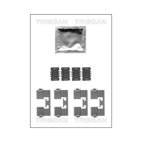 TRISCAN Zubehörsatz, Scheibenbremsbelag