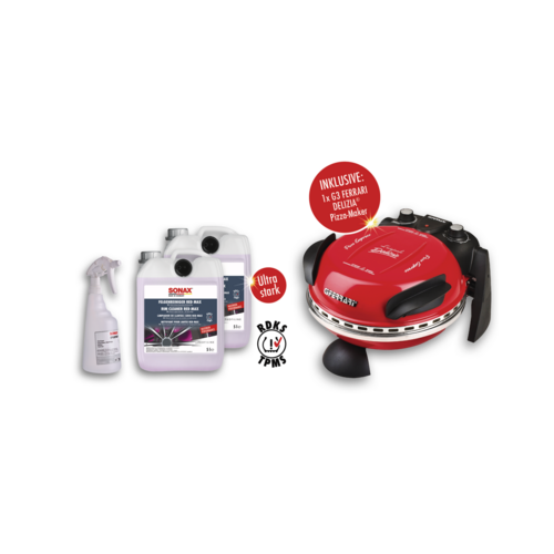 SONAX Felgenreiniger Felge meets Pizza Paket