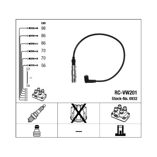 NGK Zündleitungssatz