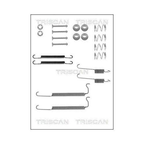 TRISCAN Zubehörsatz, Bremsbacken