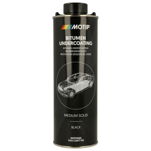 MOTIP Unterbodenschutz Unterbodenschutz Bitumen schwarz 1 l