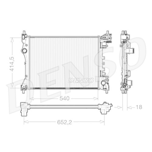 DENSO Kühler, Motorkühlung