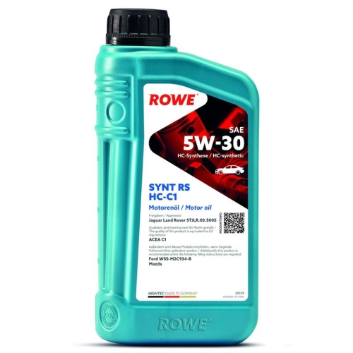 ROWE Motoröl HIGHTEC SYNT RS SAE 5W-30 HC-C1 (20109)