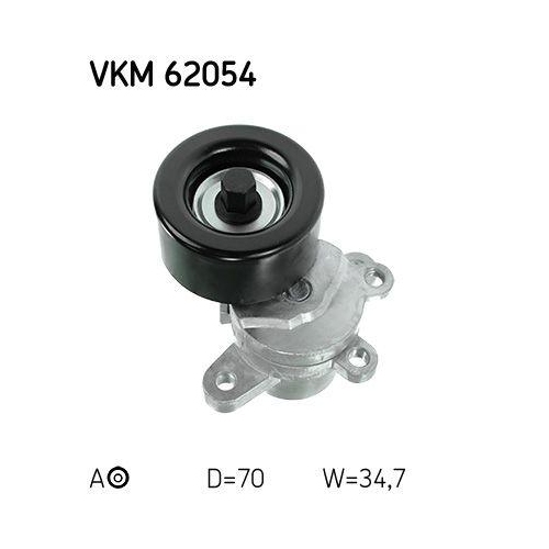 SKF Riemenspanner, Keilrippenriemen