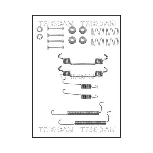 TRISCAN Zubehörsatz, Bremsbacken